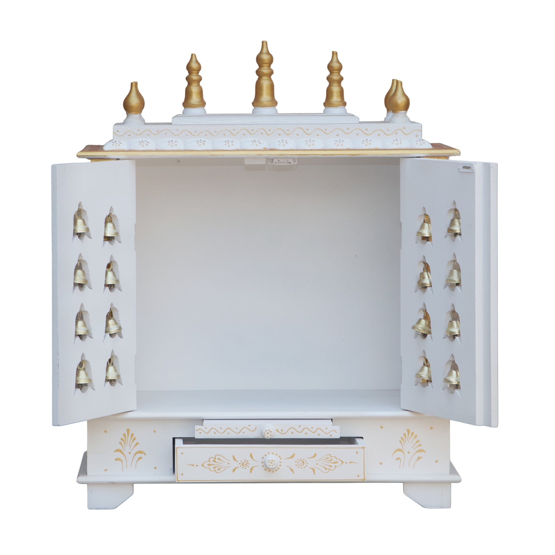 Ridhi Wooden Carved Mandir