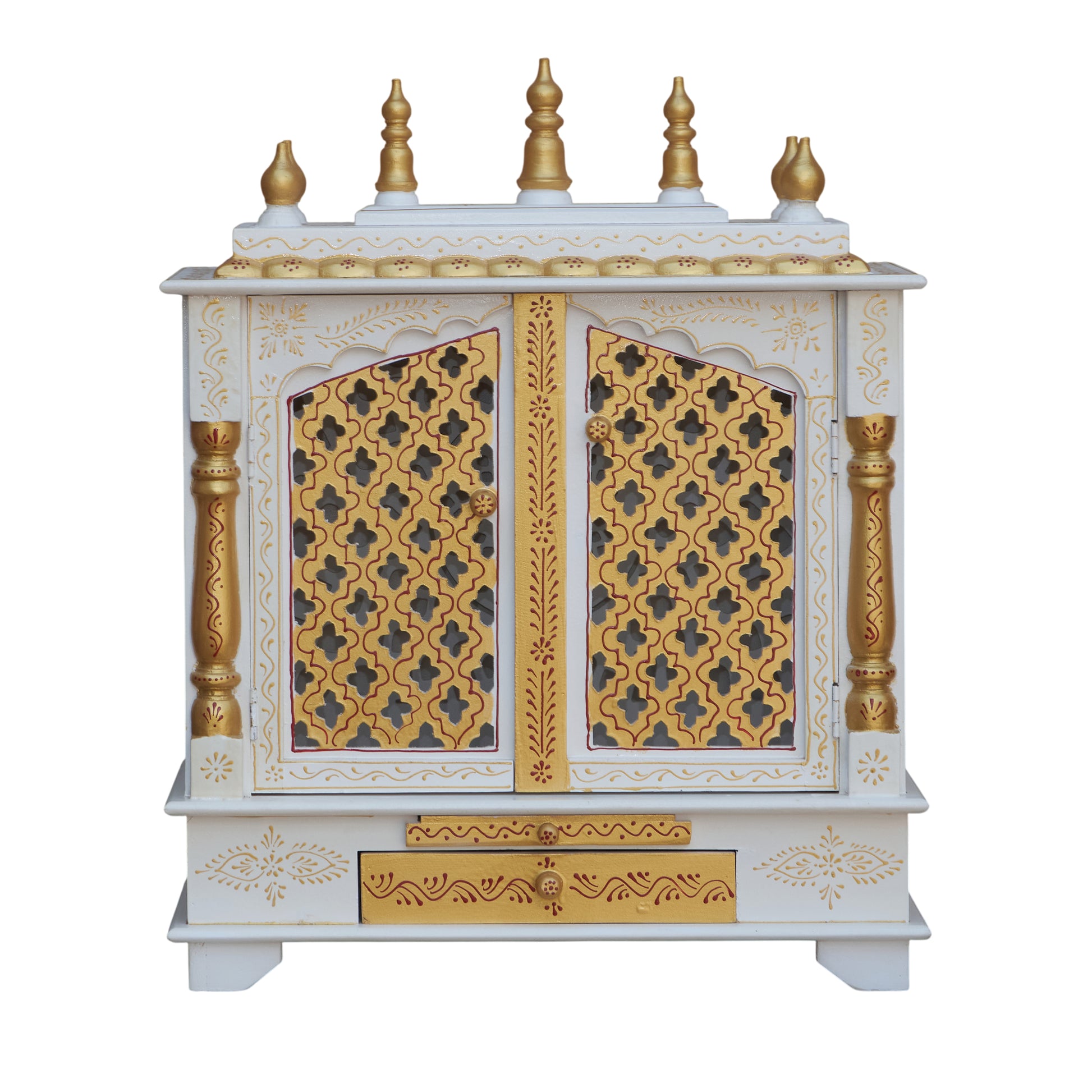 Jaya Wooden Carved Mandir