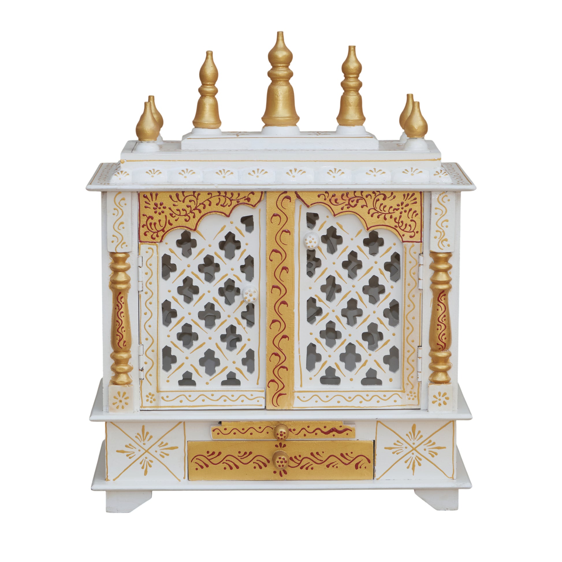 Aastha Wooden Carved Mandir