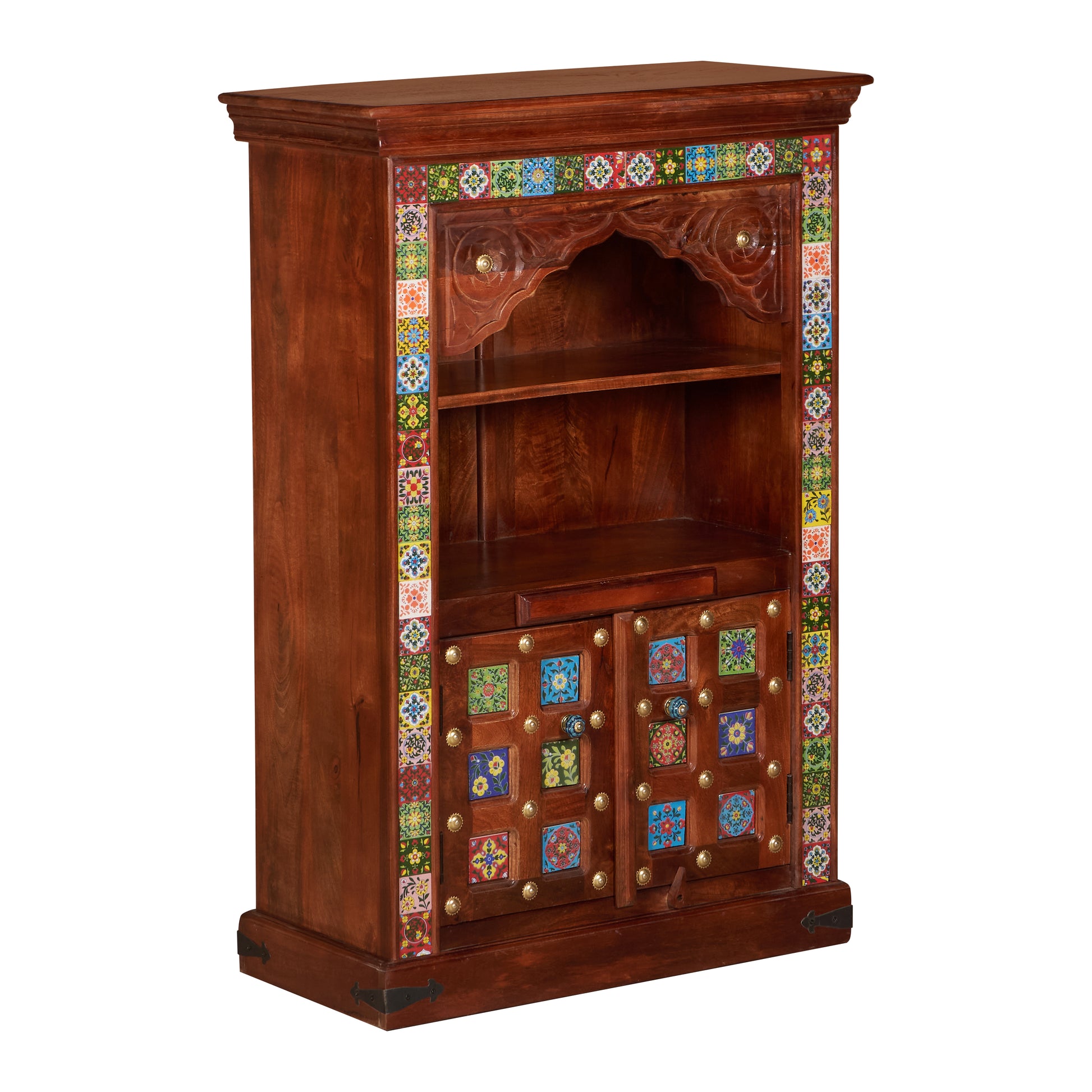 Gopala Hand Carved Wooden Mandir