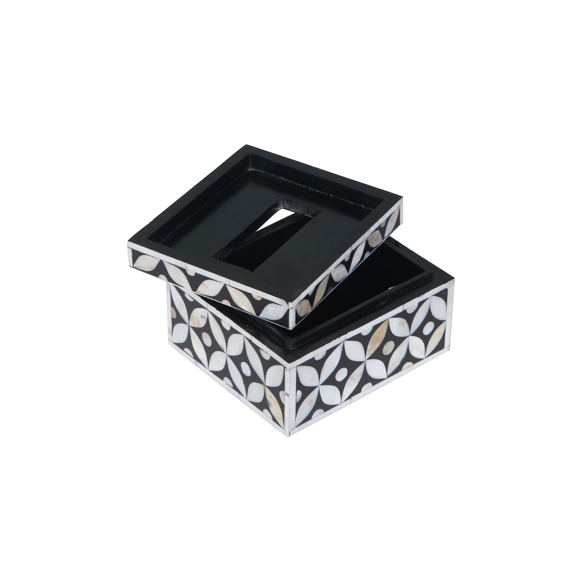 Eric Mother of Pearl Inlay Tissue Box