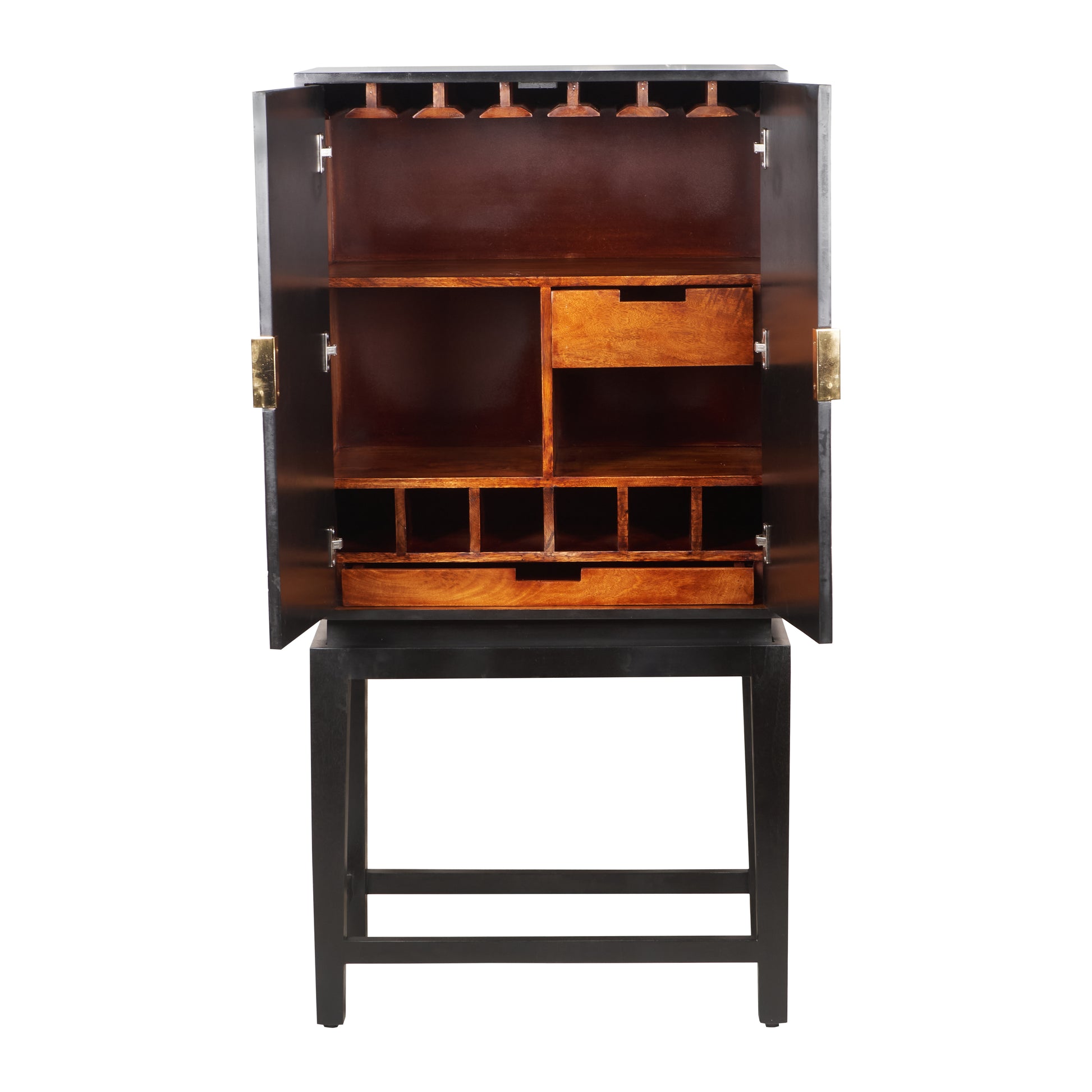 Kate Bone Inlay Bar Cabinet