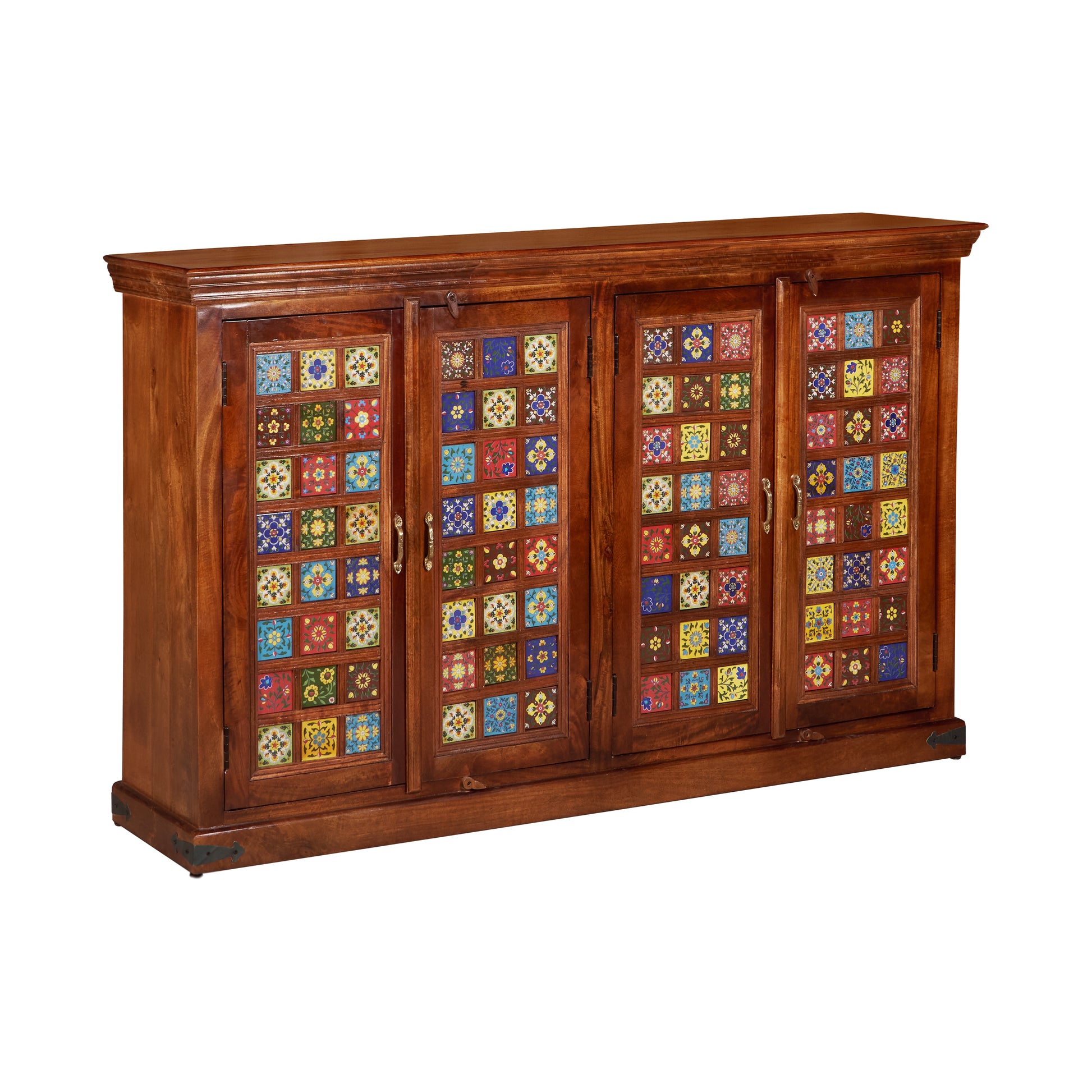 Eoin Hand Carved Wooden Sideboard