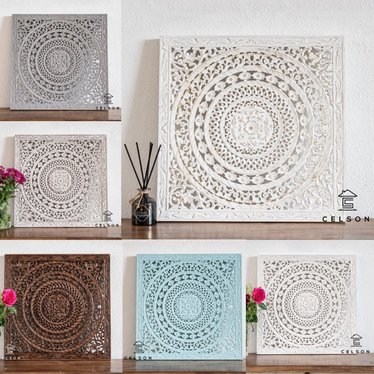 Liza Carved Wall Panel