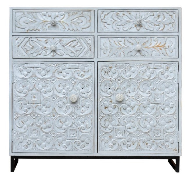 Naya Wooden Carved Chest