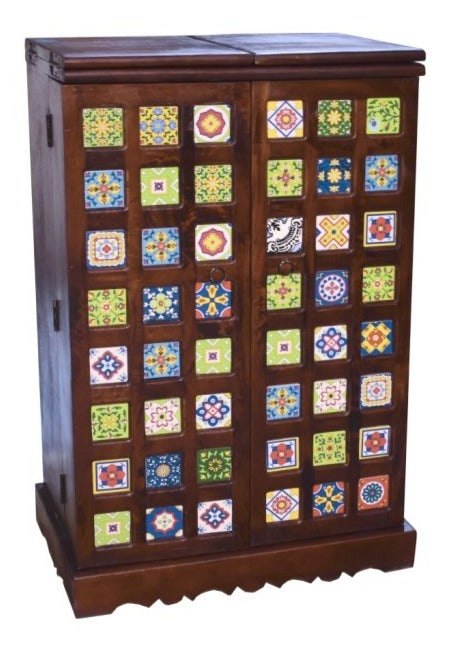 Jane Tile Bar Cabinet