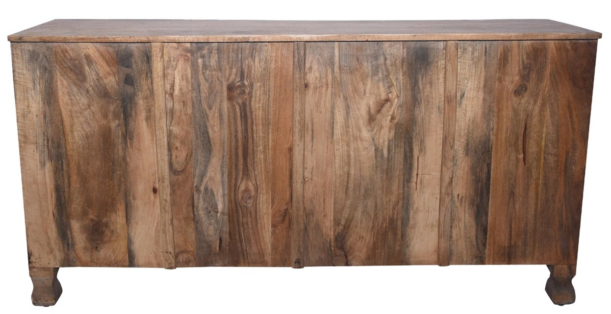 Raina Carved Wooden Sideboard