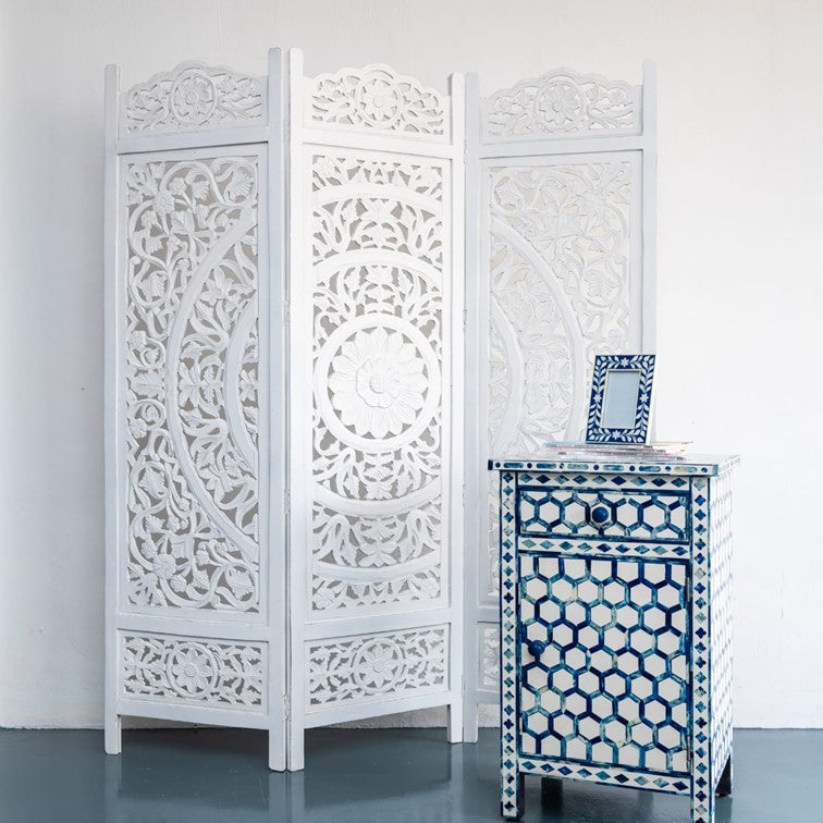 Yenfer Carved Room Divider
