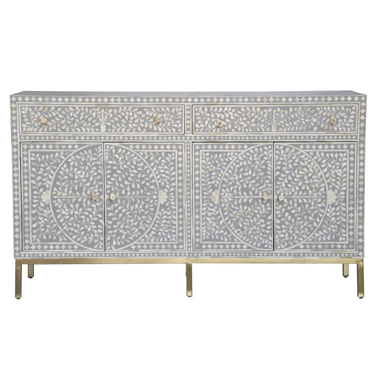 Eleyana Bone Inlay Chest of Drawer