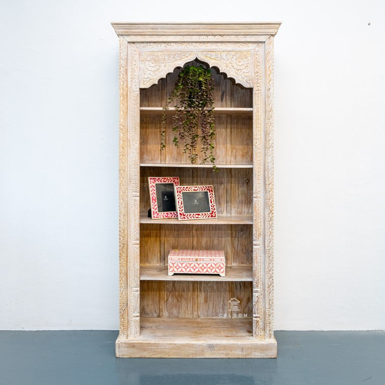 Nall Carved Bookshelf