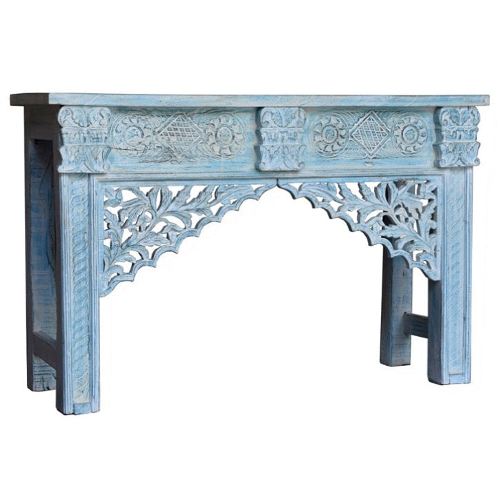 Kah Lai Hand Carved Wooden Console Table