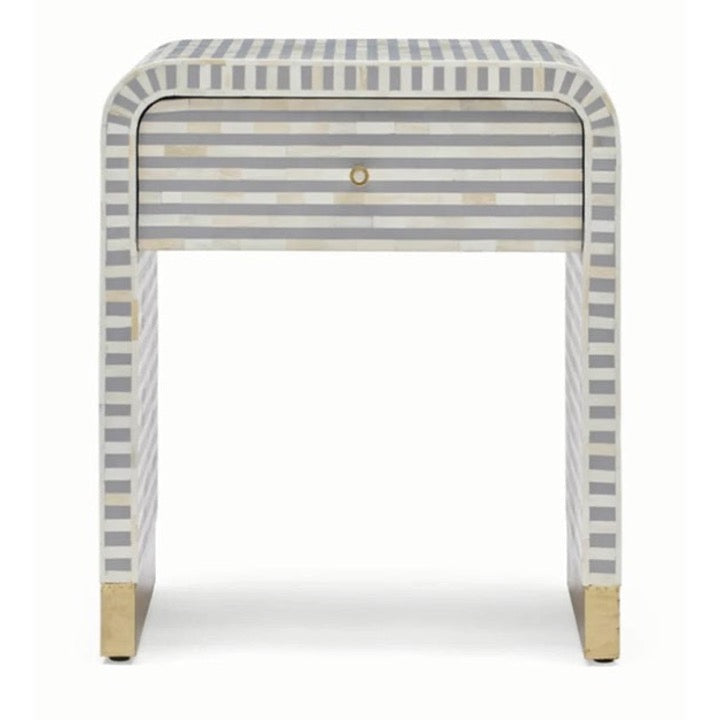 Debbi Bone Inlay Bedside
