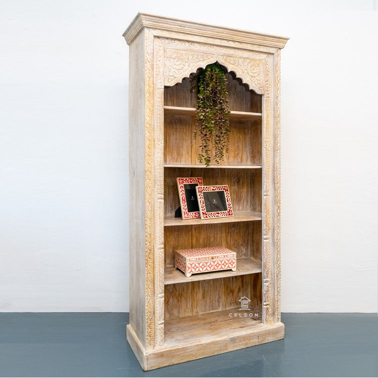 Nall Carved Bookshelf