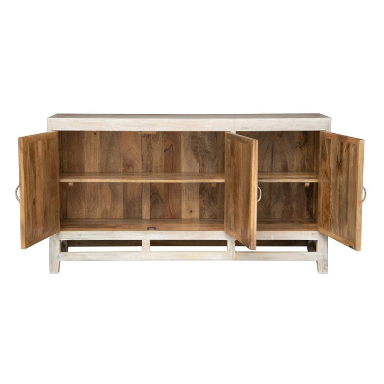 Douglas Hand Carved Wooden Buffet