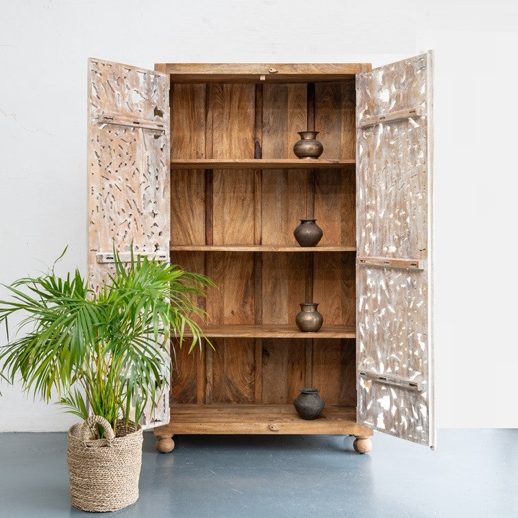 Rory Hand Carved Almirah