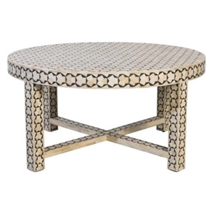 Riva Bone Inlay Coffee Table