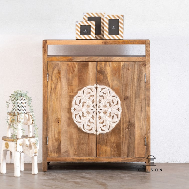 Amira Wooden Bar Cabinet
