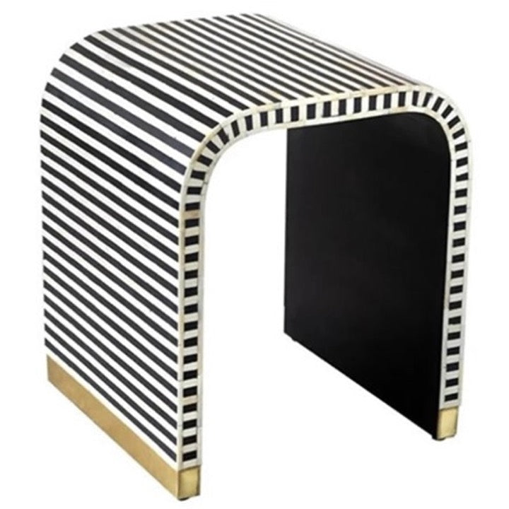 Puno Bone Inlay Side Table