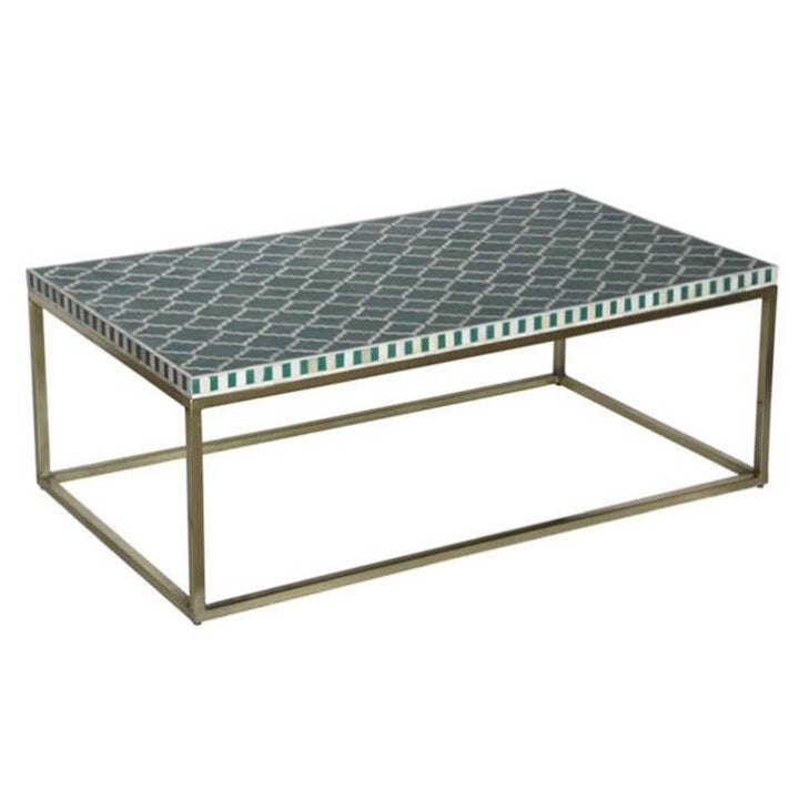 Carla Bone Inlay Coffee Table