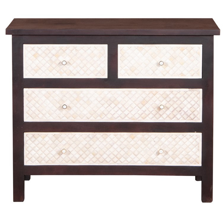 Ryan Wooden Carved Chest of drawer