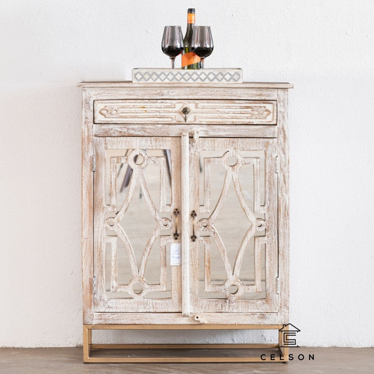 Riva Wooden Bar Cabinet