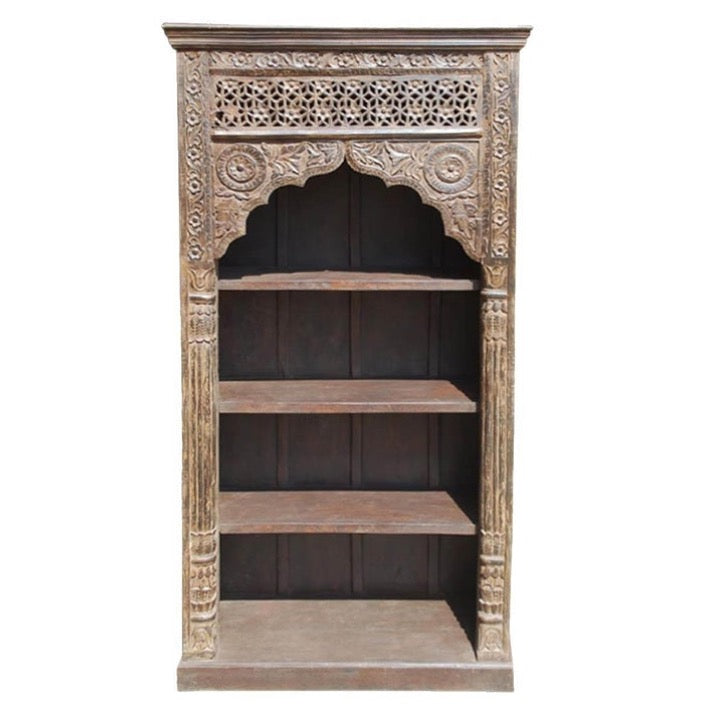 Edi Carved Bookshelf