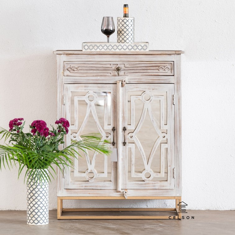 Riva Wooden Bar Cabinet