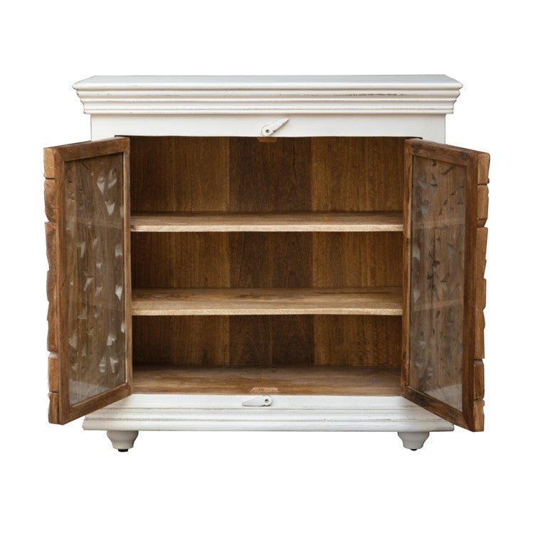 Aarushi Carved Wooden Cabinet