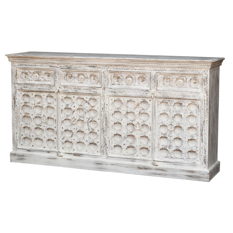 Rosa Carved Wooden SideBoard