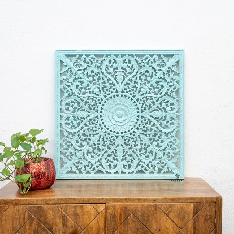 Fink Carved Wall Panel Distressed