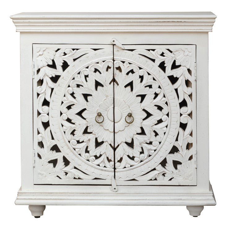 Aarushi Carved Wooden Cabinet