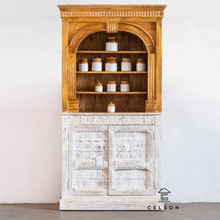 Laxmi Carved Bookshelf