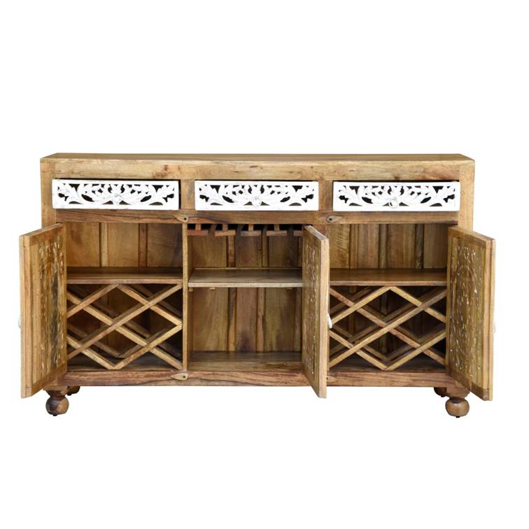 Diane Wooden Bar Cabinet