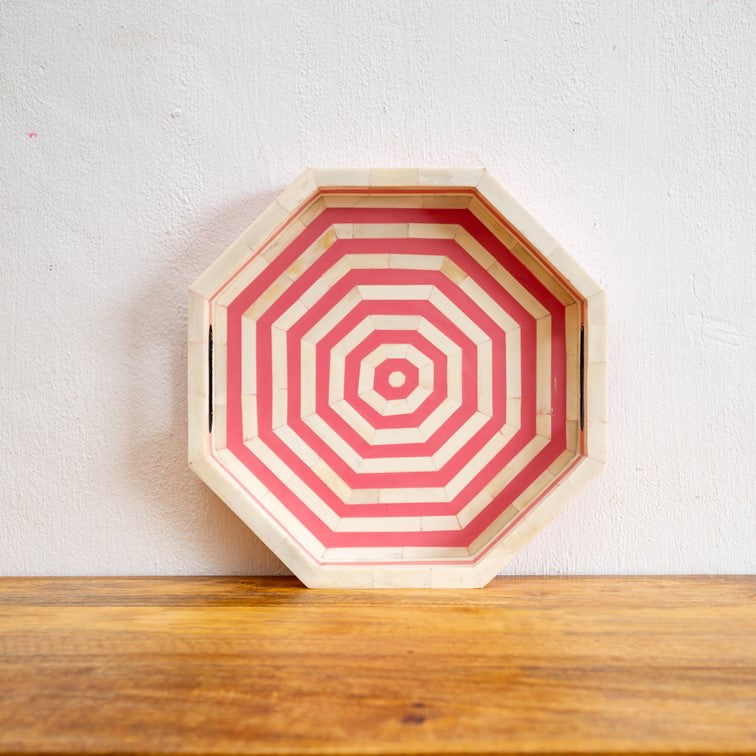 Karter Bone Inlay Hex Tray