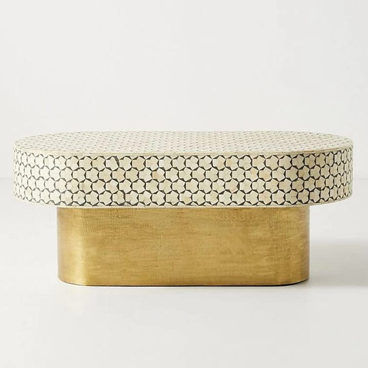 Avi Bone Inlay Coffee Table