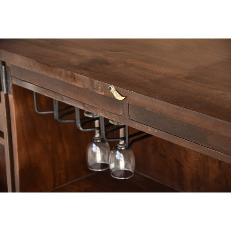 Vivian Tile Bar Cabinet