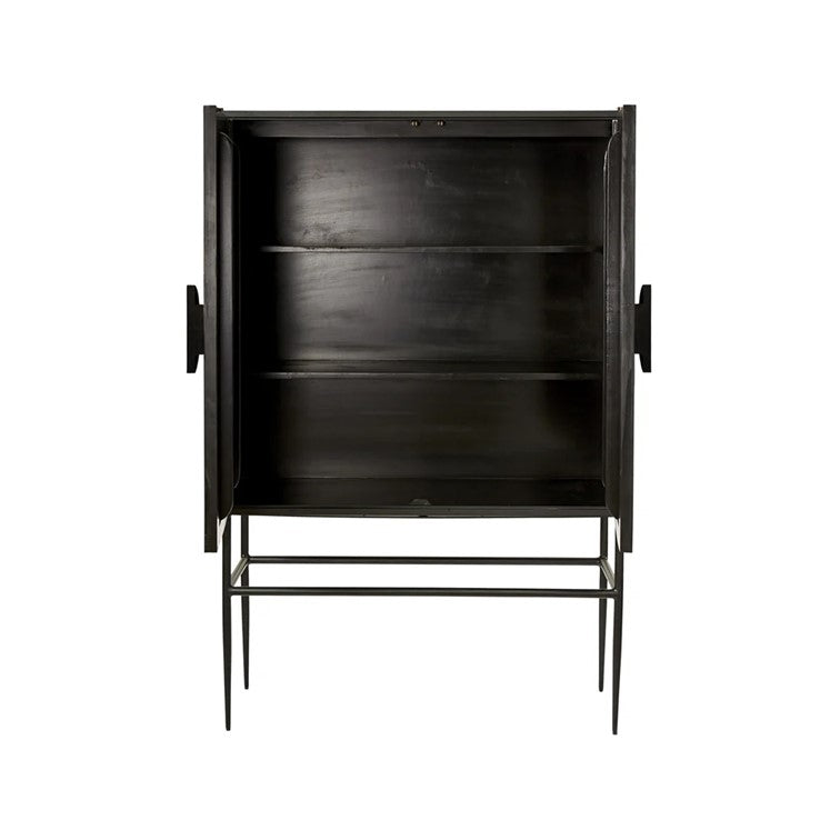 Elvis Bone Inlay Bar Cabinet