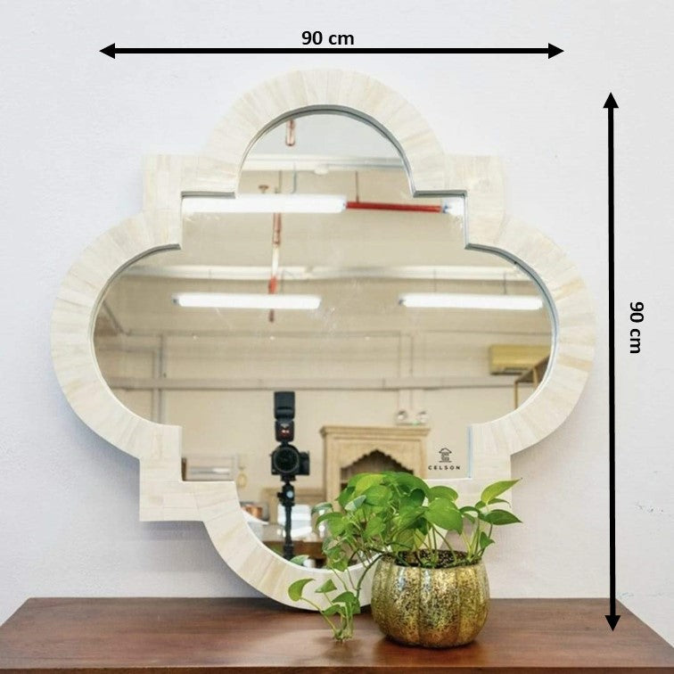 Irina Bone Inlay Mirror