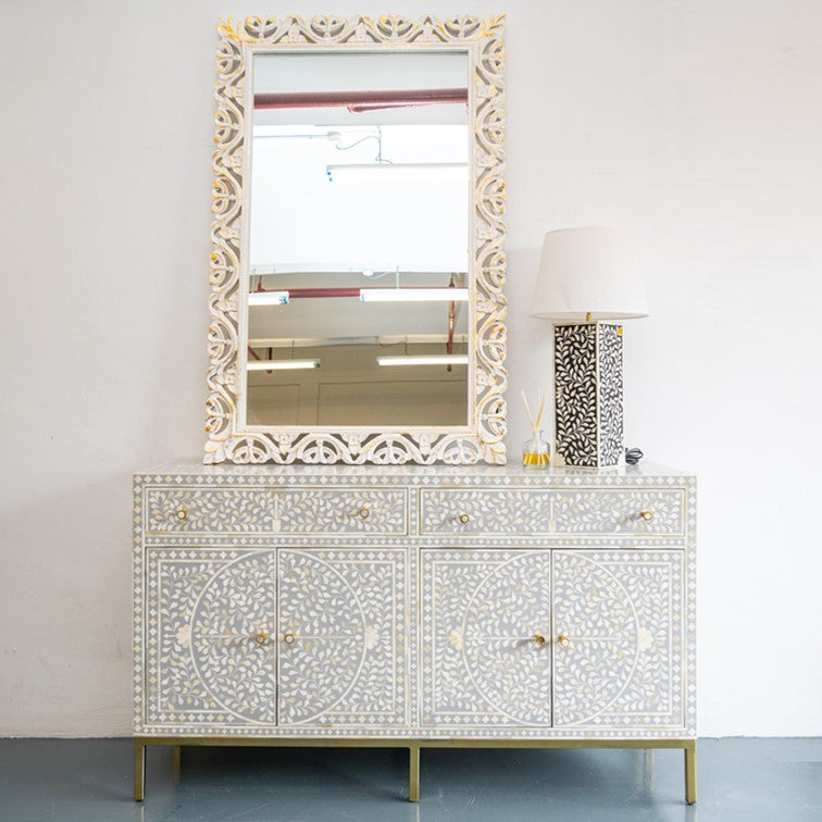 Eleyana Bone Inlay Chest of Drawer