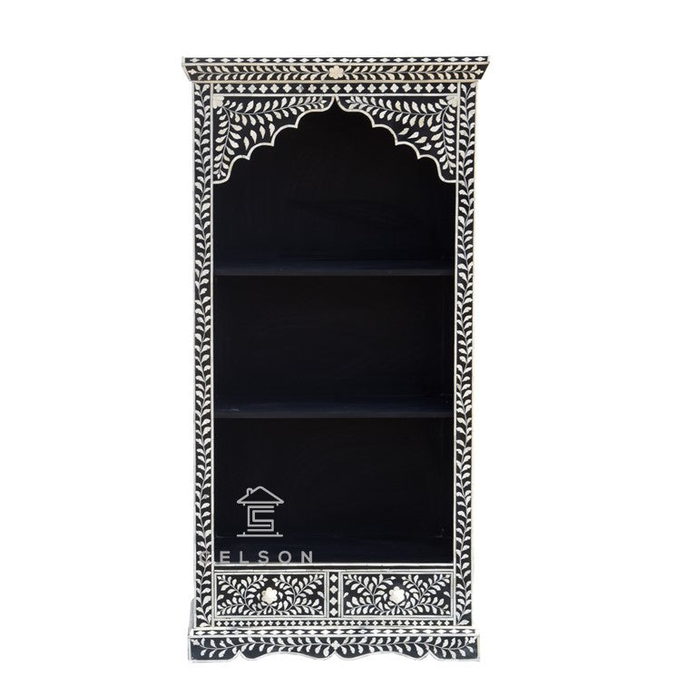 Rachel Carved Bookshelf