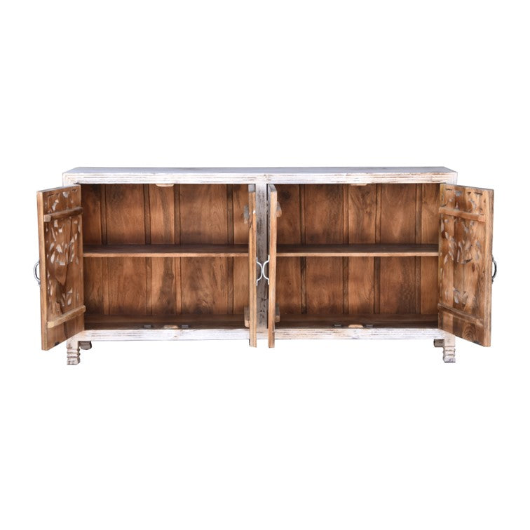 Rachel Hand Carved Wooden Buffet