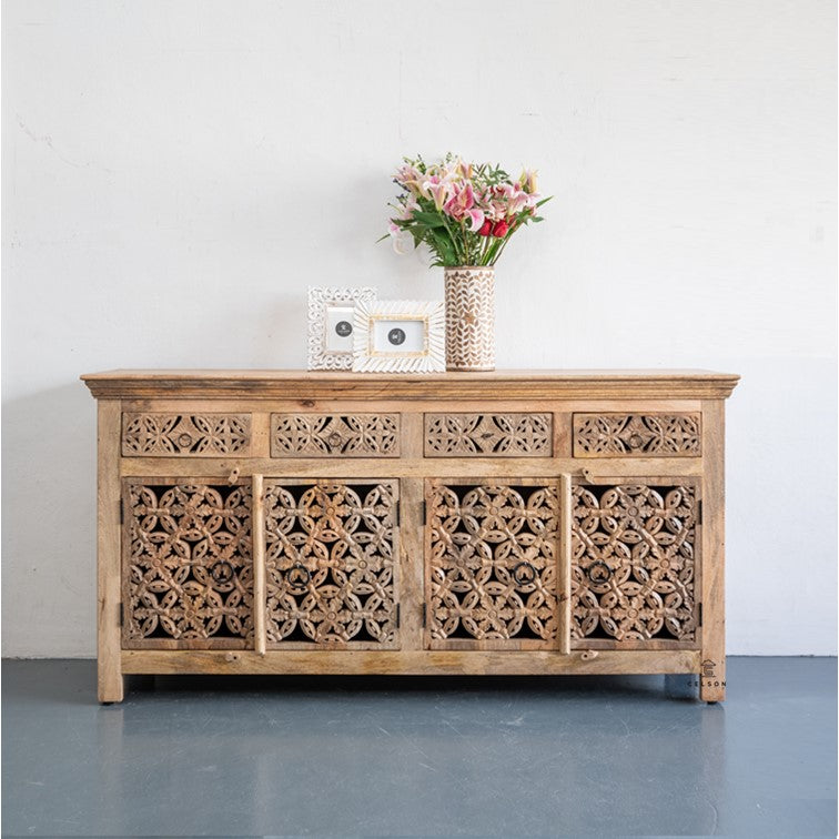 Carter Hand Carved Side Board