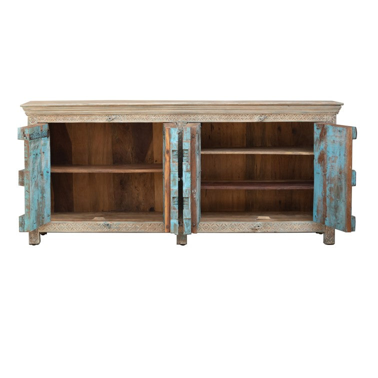 Wiki Hand Carved Wooden Buffet