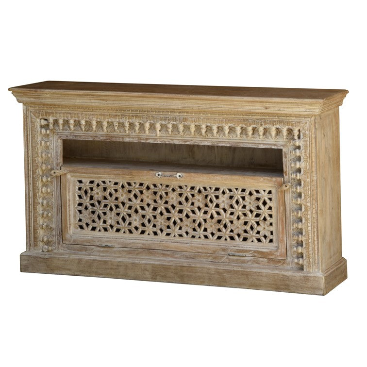 Evie Hand Carved TV Cabinet