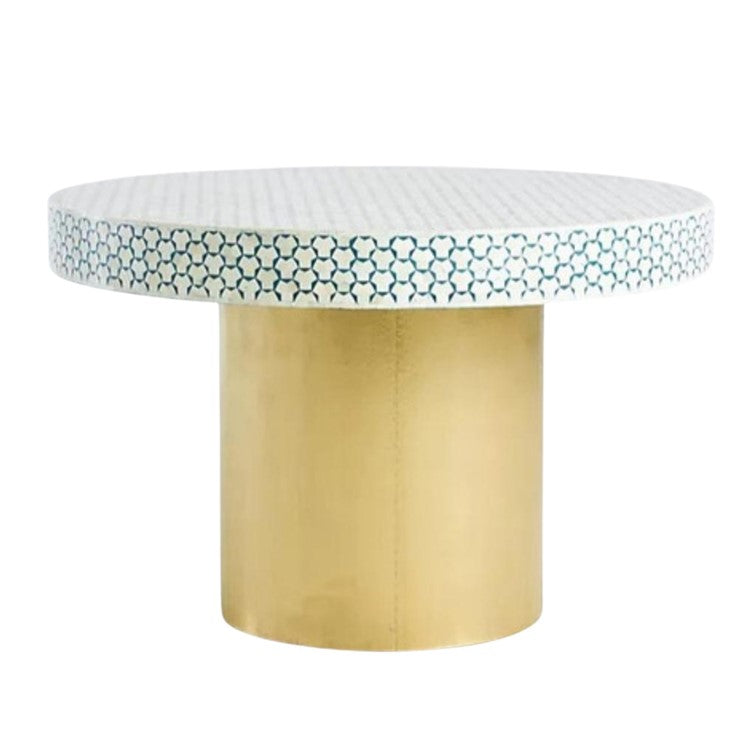 Roma Bone Inlay Dining Table