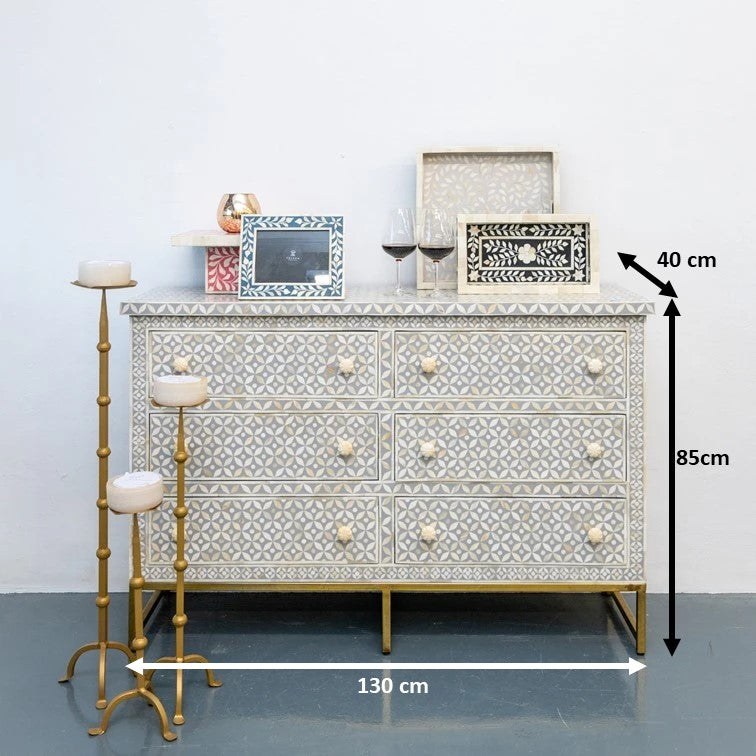 Neal Bone Inlay Dresser
