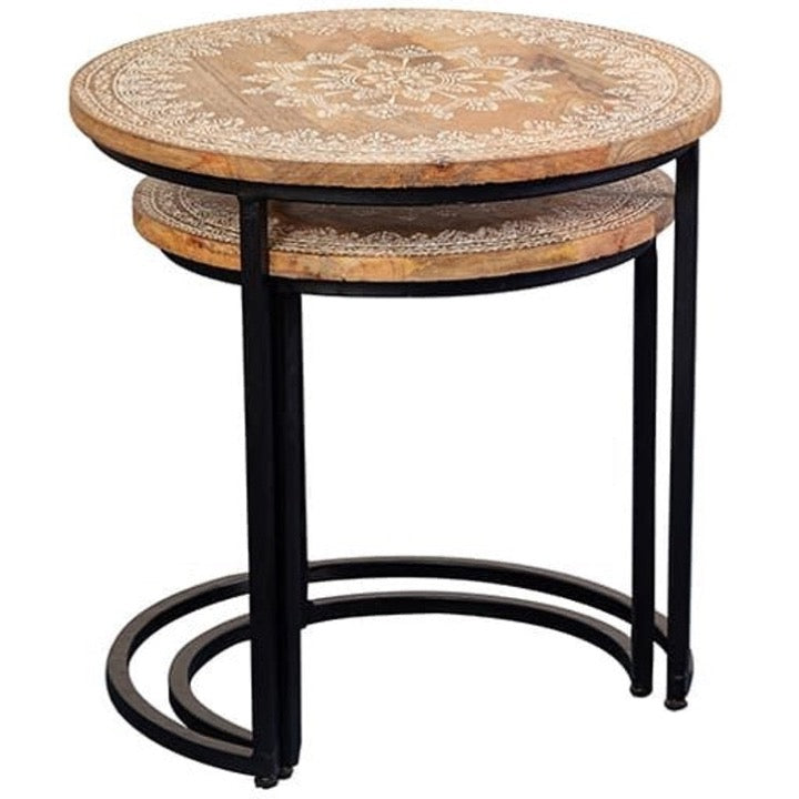 Steve Wooden Nesting Table