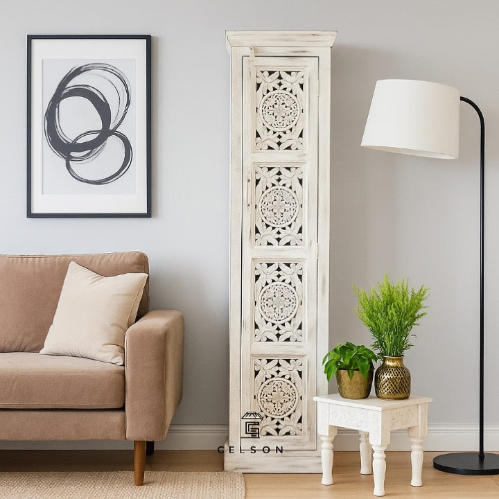 Zara Hand Carved Almirah