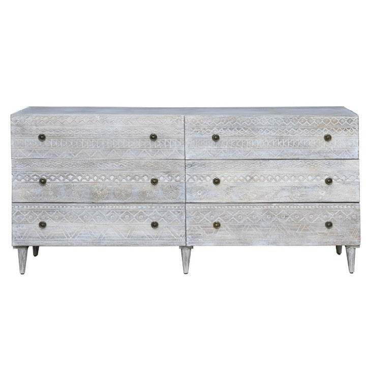 Cuba Hand Carved Chest