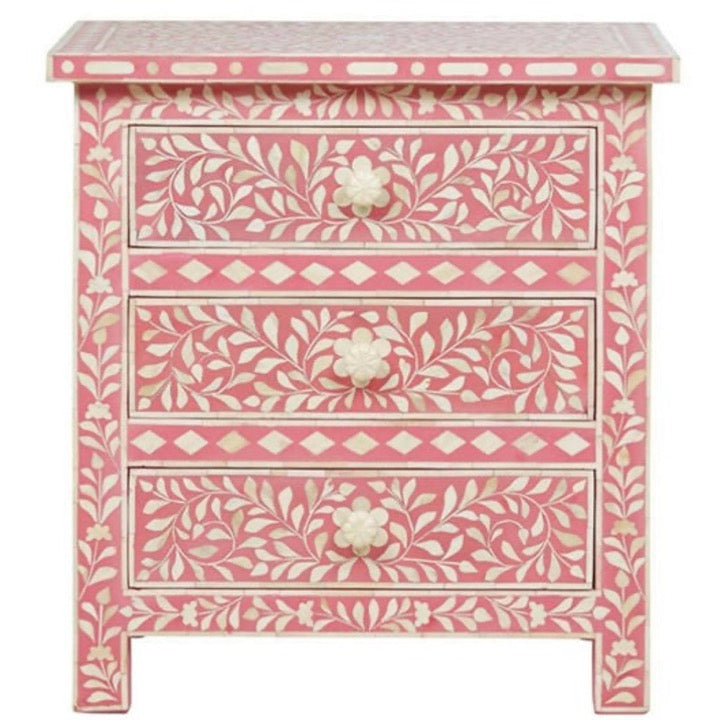 Sabri Bone Inlay Bedside